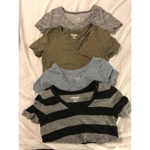 Bundle of 4 V-Necks